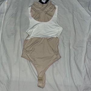 Katherine Mayo Clothing Store Body Belliny Beige Body Suit Woman